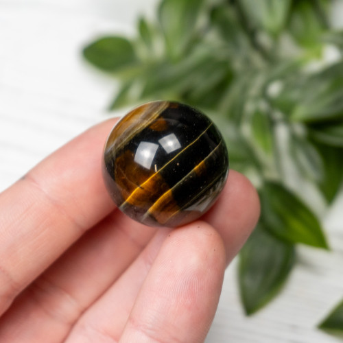Multi Tiger Eye Sphere #3