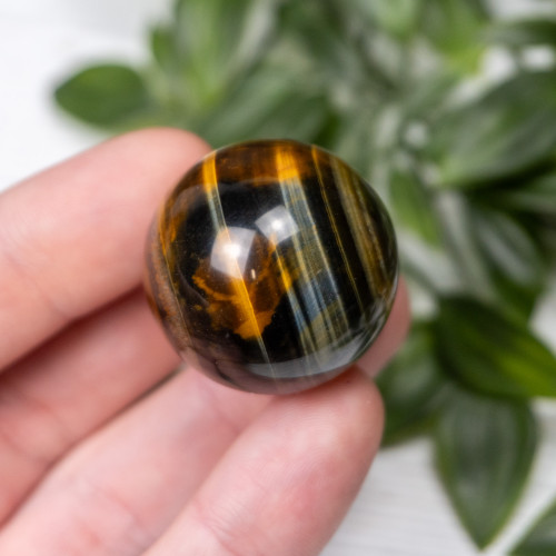 Multi Tiger Eye Sphere #4