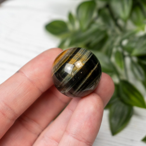 Multi Tiger Eye Sphere #3