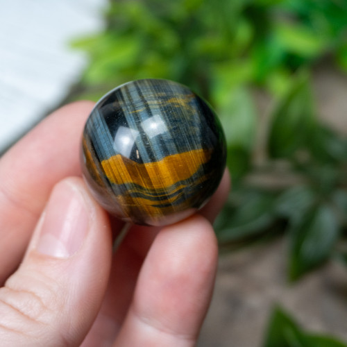 Multi Tiger Eye Sphere #1