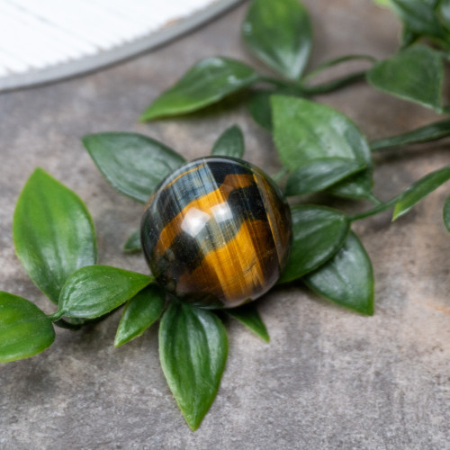 Multi Tiger Eye Sphere #1