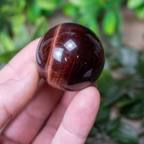 Red Tiger Eye Sphere #9