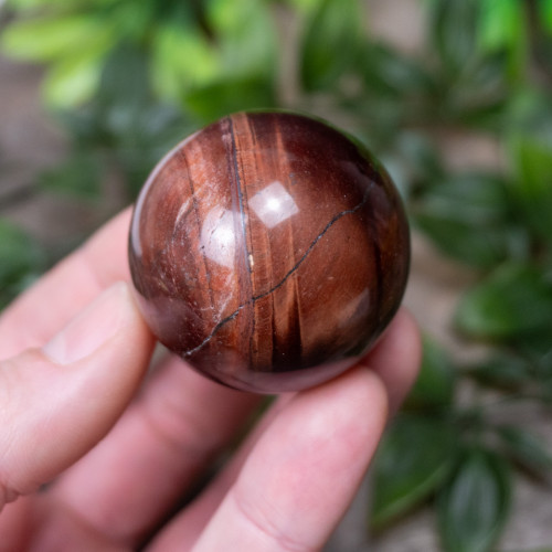 Red Tiger Eye Sphere #7