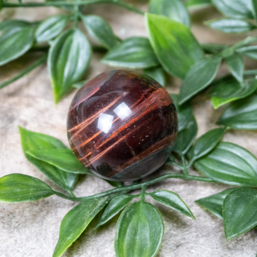 Red Tiger Eye Sphere #6