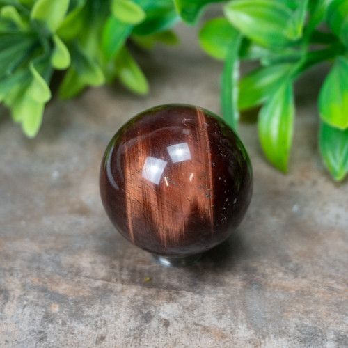 Red Tiger Eye Sphere #1