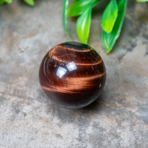 Red Tiger Eye Sphere #1