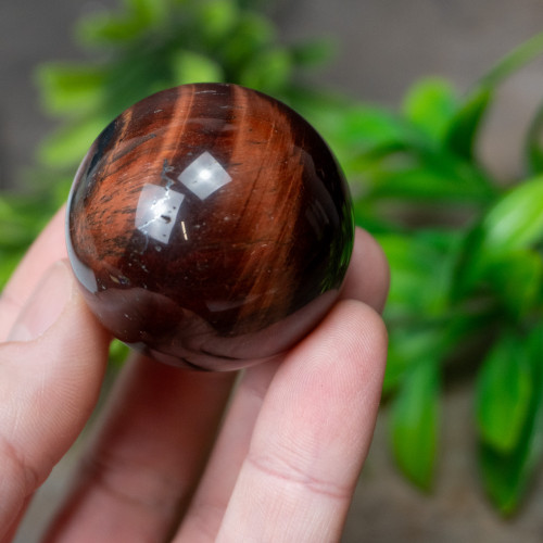 Red Tiger Eye Sphere #1