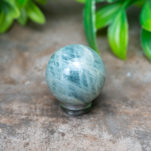 Aquamarine Small Sphere #2