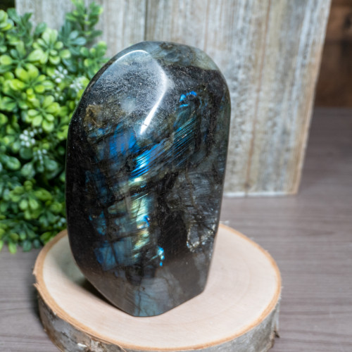 Polished Cut Base Labradorite #6