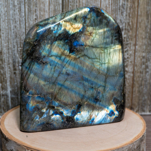 Polished Cut Base Labradorite #3