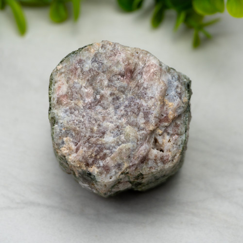 Green Tourmaline Over Quartz (Natural) #3