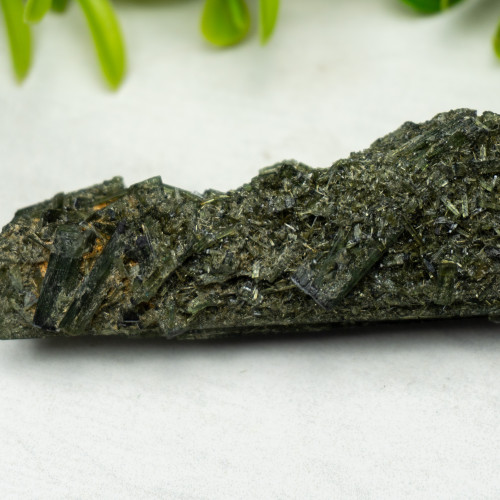 Druzy Green Tourmaline on Green Tourmaline #1