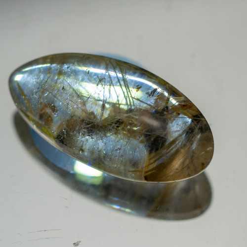 Rutile in Quartz Cabachon #3