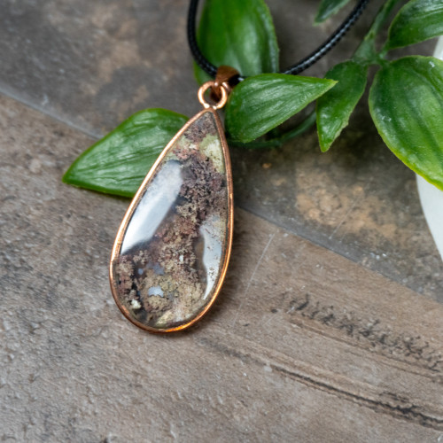 Dendritic Agate Necklace #1