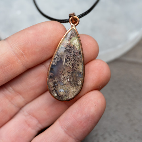 Dendritic Agate Necklace #1