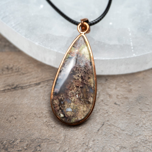 Dendritic Agate Necklace #1