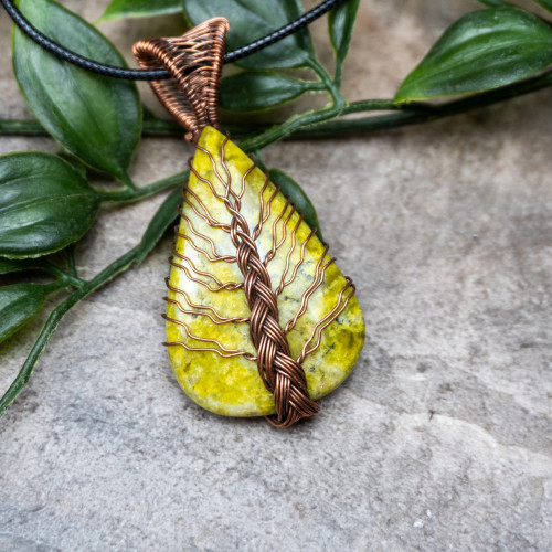 Serpentine Tree of Life Necklace #1