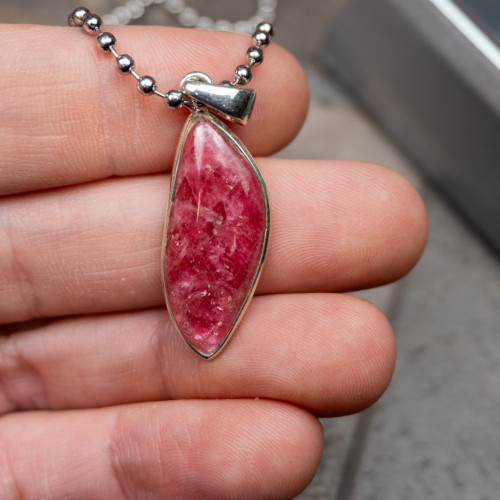 Rhodonite Gemmy Necklace #2