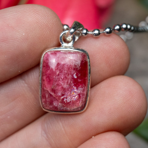 Rhodonite Gemmy Necklace #1