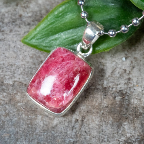 Rhodonite Gemmy Necklace #1