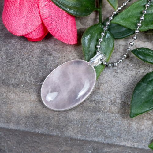 Rose Quartz Necklace #3