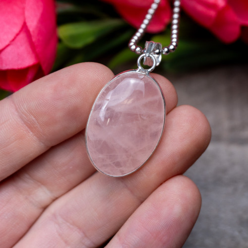 Rose Quartz Necklace #1