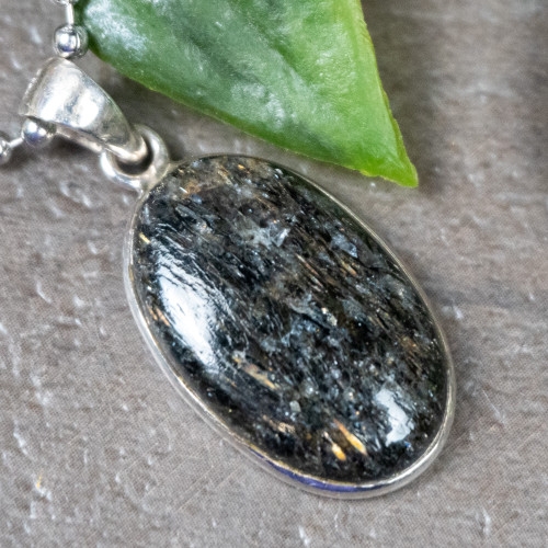 Nuummite Necklace #4