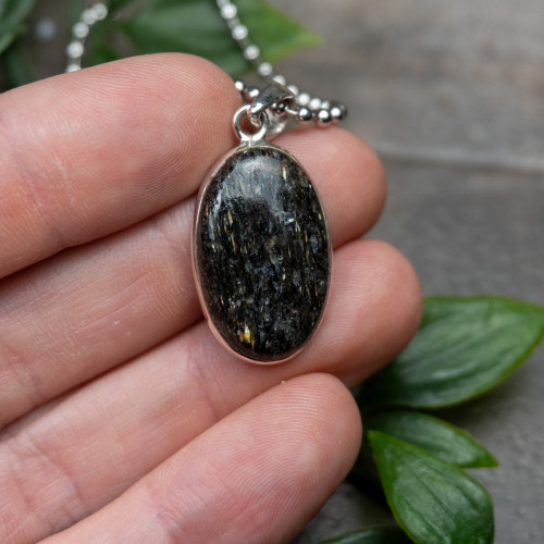Nuummite Necklace #4