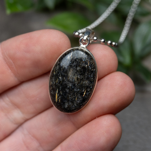 Nuummite Necklace #3