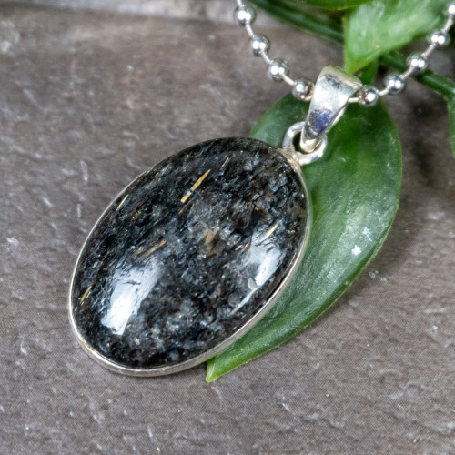 Nuummite Necklace #3