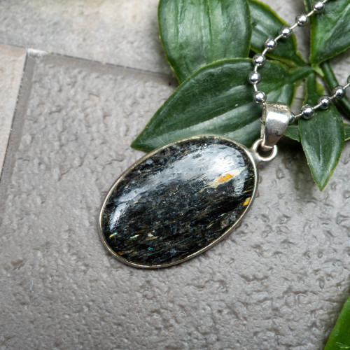 Nuummite Necklace #1