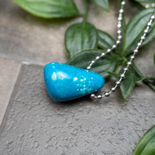 A+ Andean Blue Opal Necklace #2