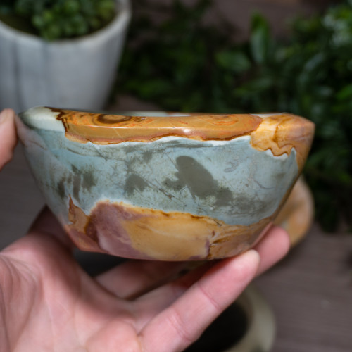 Polychrome Jasper Bowl