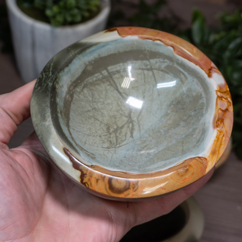Polychrome Jasper Bowl