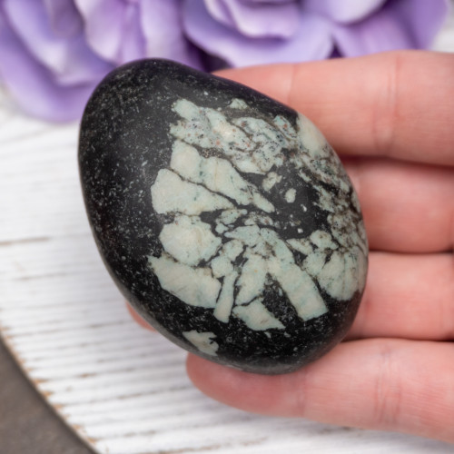 Chinese Writing Stone Polished #7