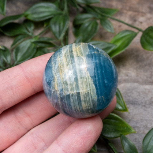 Blue Onyx Sphere #3