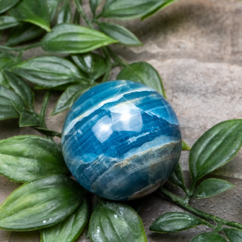 Blue Onyx Sphere #2