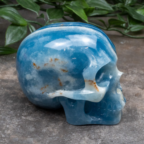 Blue Onyx Skull #1