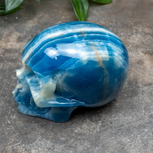 Blue Onyx Skull #1