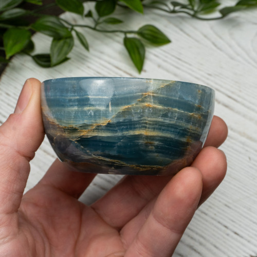 Blue Onyx Bowl #4