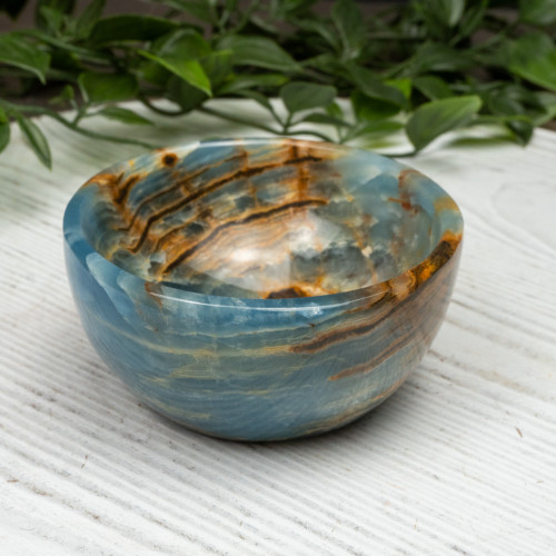 Blue Onyx Bowl #3