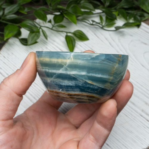 Blue Onyx Bowl #2
