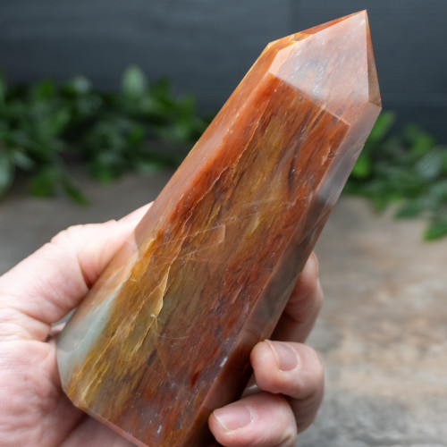 Amphibole Quartz Large Tower #2