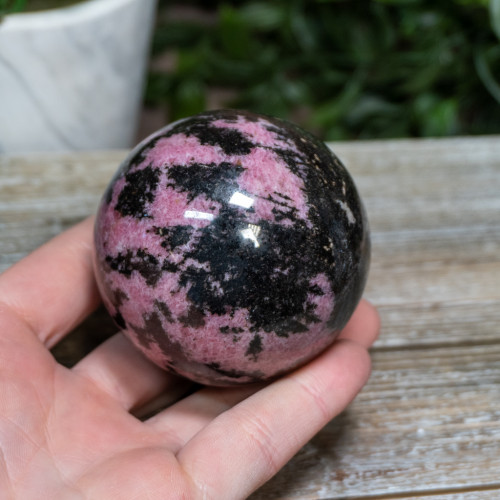 Medium Rhodonite Sphere