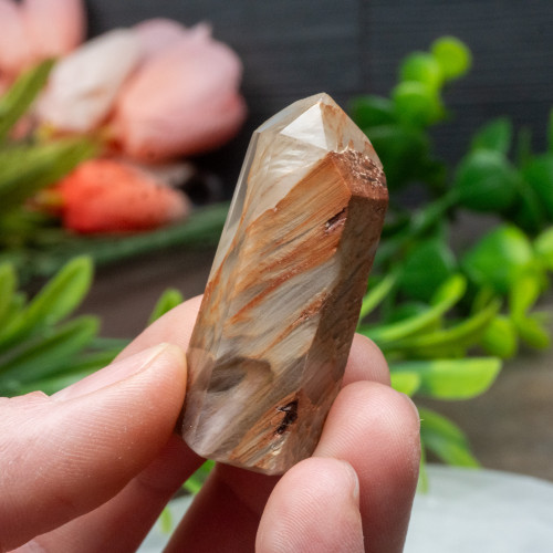 Amphibole Quartz Tower #4