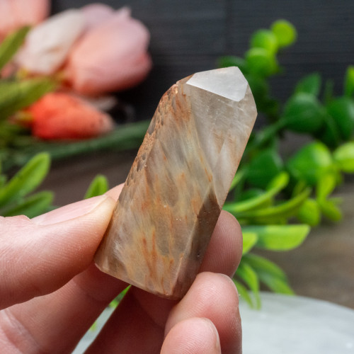 Amphibole Quartz Tower #4