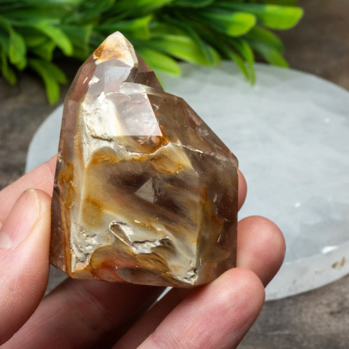 Amphibole Quartz Tower #2