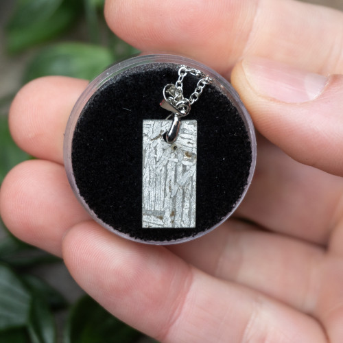 Muonionalusta Meteorite Necklace #6