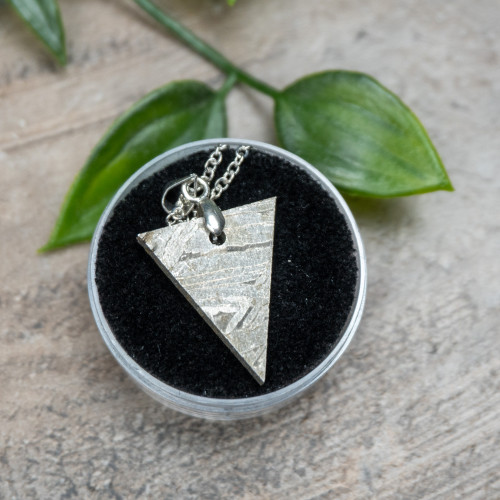 Muonionalusta Meteorite Necklace #3