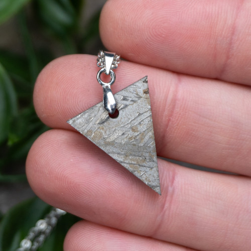 Muonionalusta Meteorite Necklace #3
